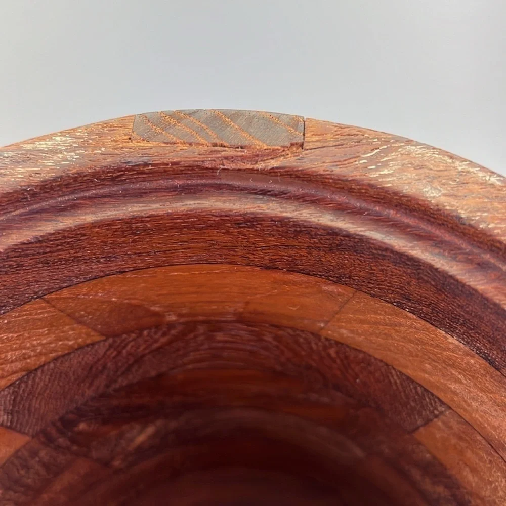 Vintage Ernest Sohn Teak Canister